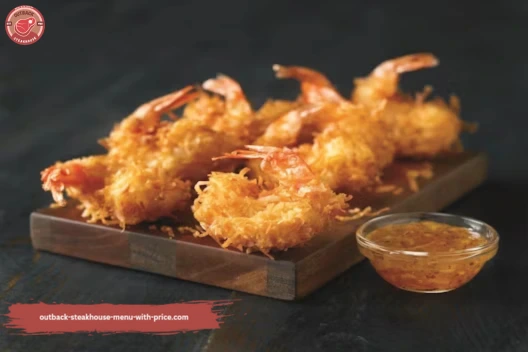 Gold Coast Coconut Shrimp on table