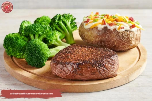 Outback Center-Cut Sirloin Served On Table