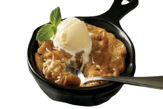 Salted Caramel Cookie Skillet