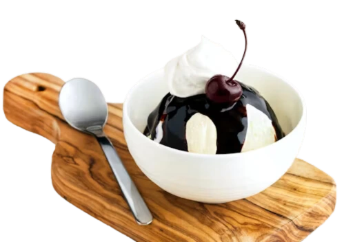 Outback Spotted dog sundae