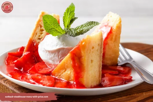 Butter Cake serve on Table