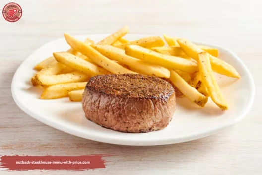 Outback Joey Sirloin Served in Plate